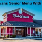 Bob Evans Senior Menu With Prices