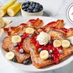 RED, WHITE & BLUEBERRY FRENCH TOAST COMBO
